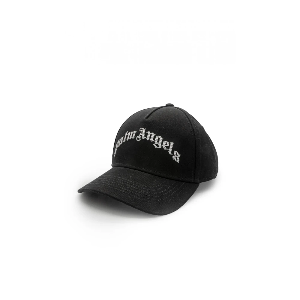 Palm Angels Black Hats & Caps, Male, One Size, Baseball Cap