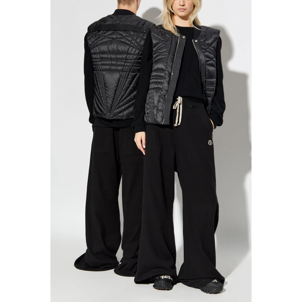 Rick Owens Quilted Vest Black Unisex