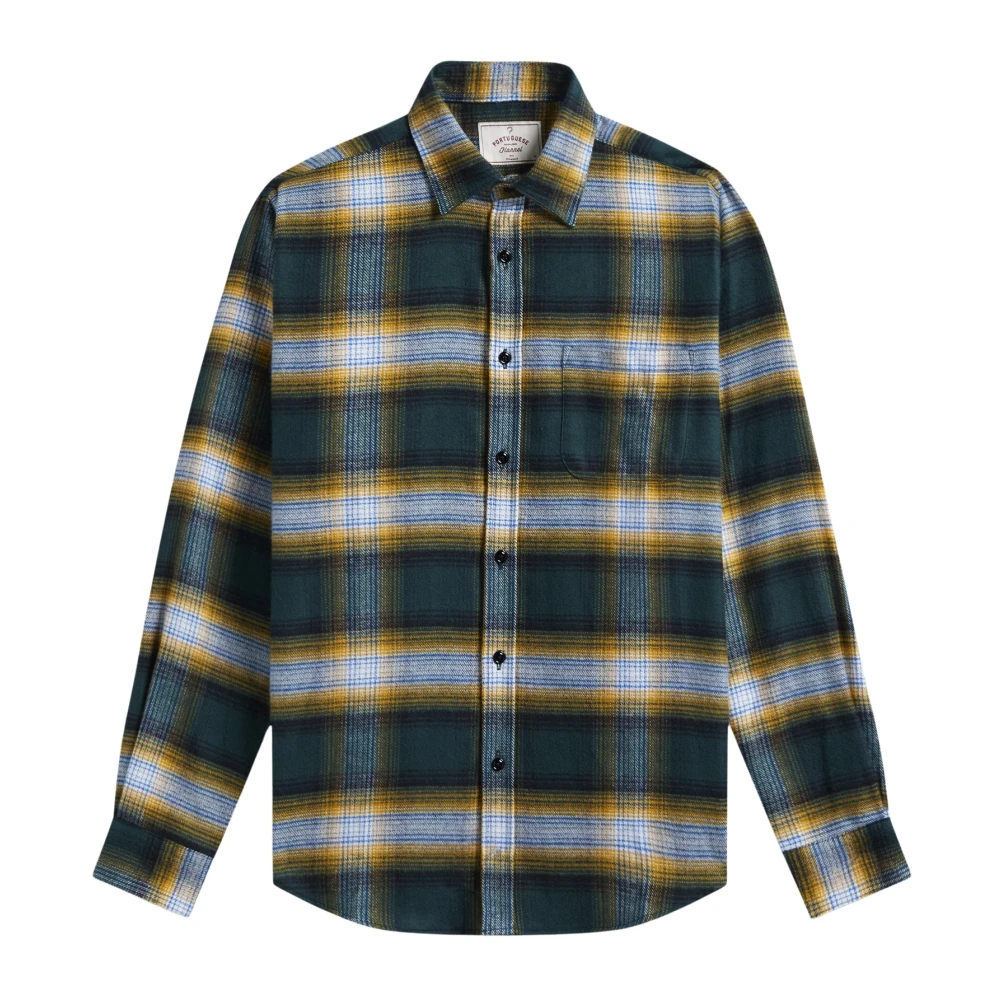 Portuguese Flannel Moderne Geruite Overhemd Multicolor Heren