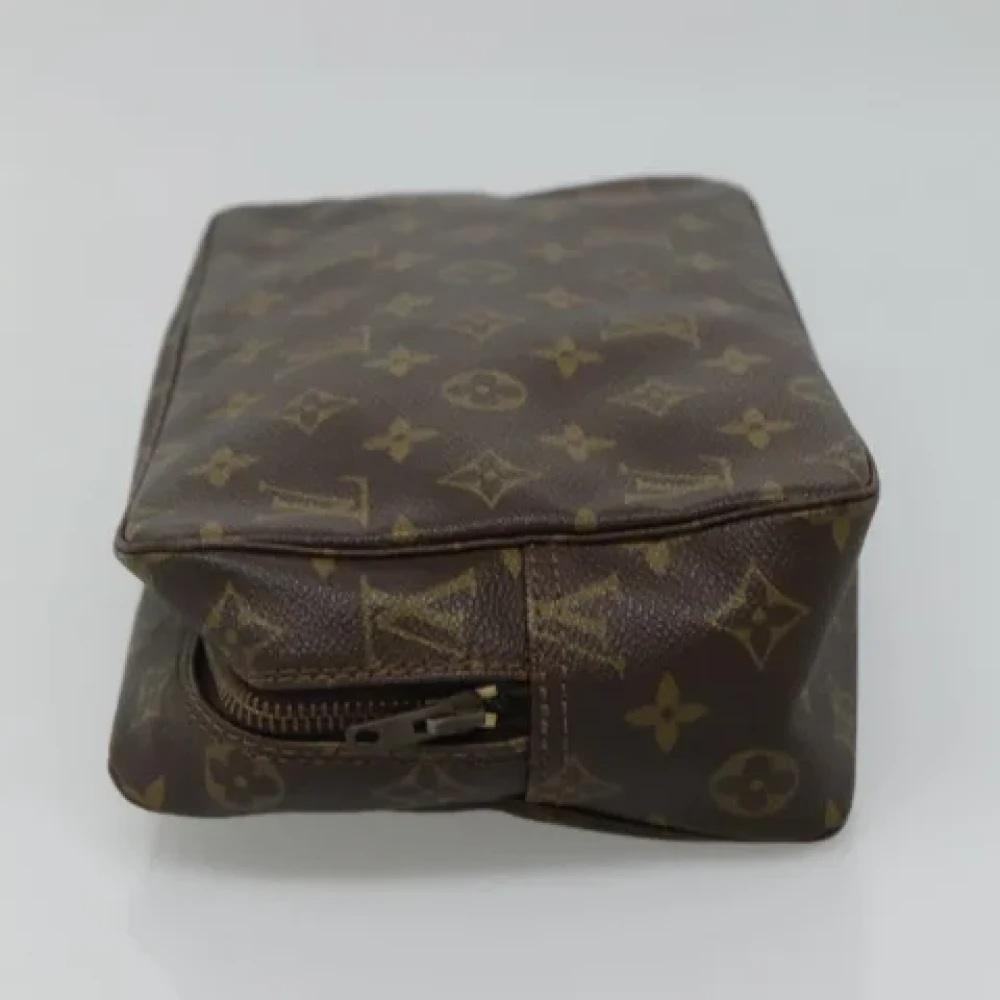 Louis Vuitton Vintage Pre-owned Canvas clutches Brown Dames