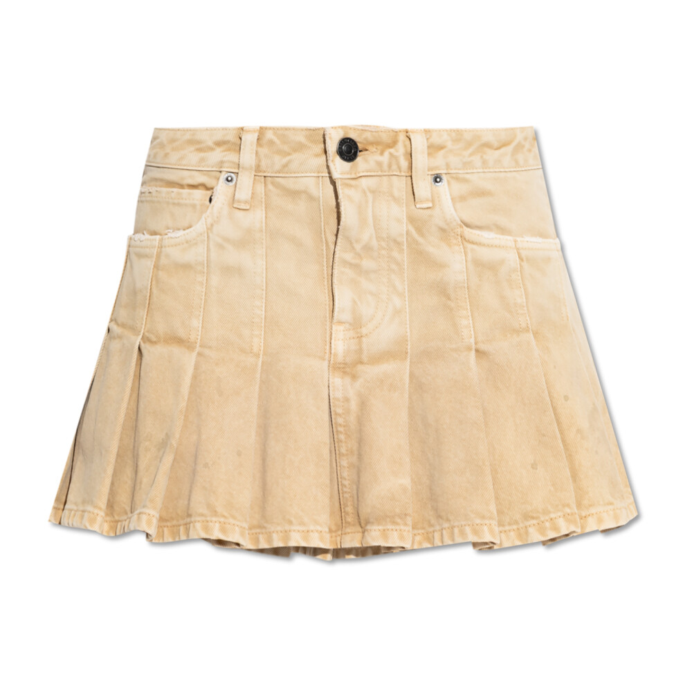 ミニスカート BALENCIAGA Women Mid Skirts 794545 TOV297204 Yellow Balenciaga floral-print Pleated Midi Skirt | Blue | FARFETCH
