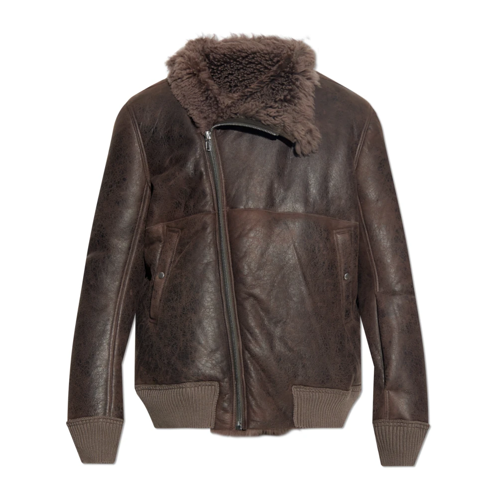Jackets > Leather Jackets - - Rick Owens - Modalova