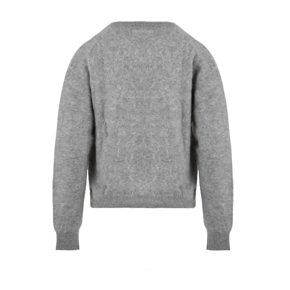 Notshy Grijze Sweater Benedicte 03 Model Gray Dames