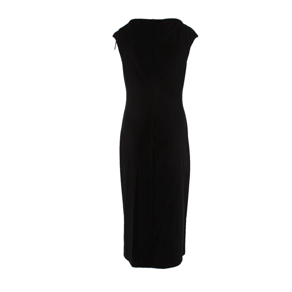 pinko Zwarte Jurk met Elastaan Materiaal Black Dames