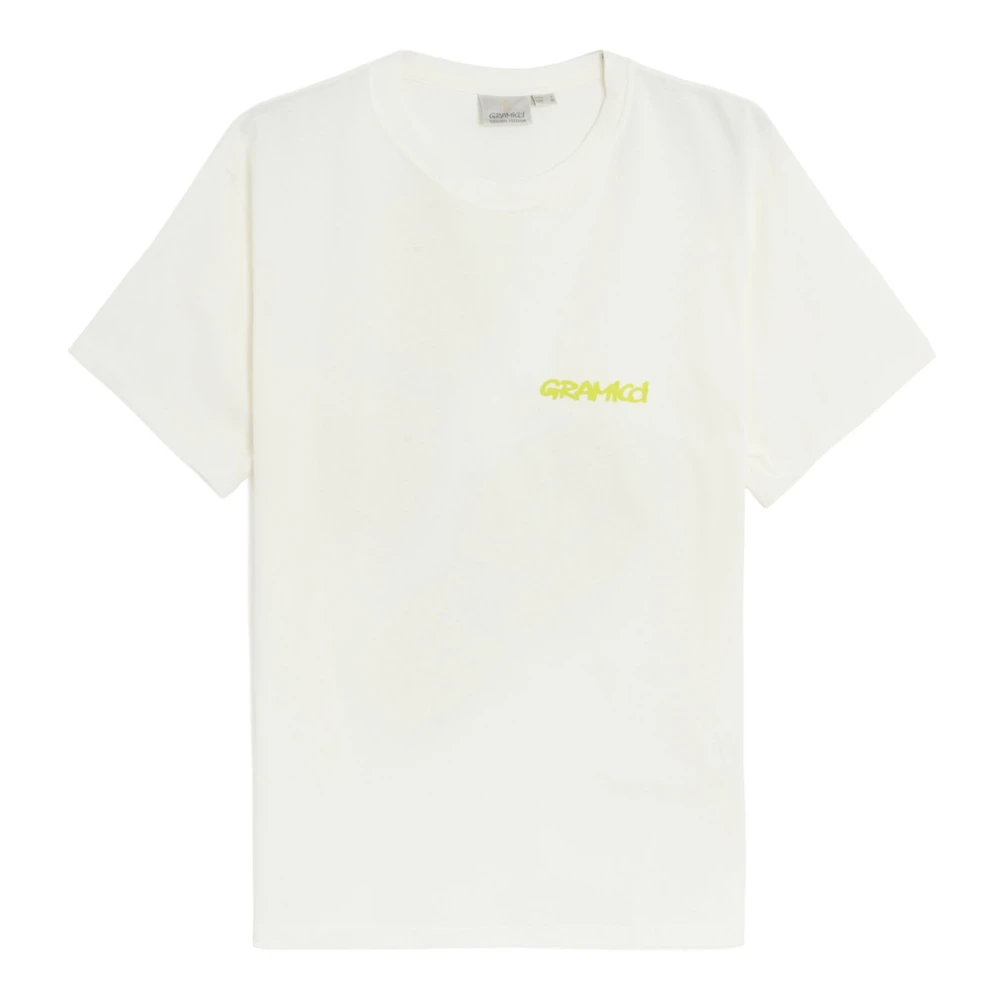 Gramicci Voetafdrukken T-shirt White Heren