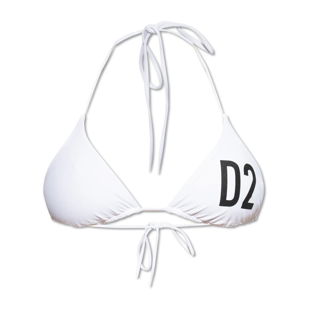 Dsquared2 Bikini Top White Dames