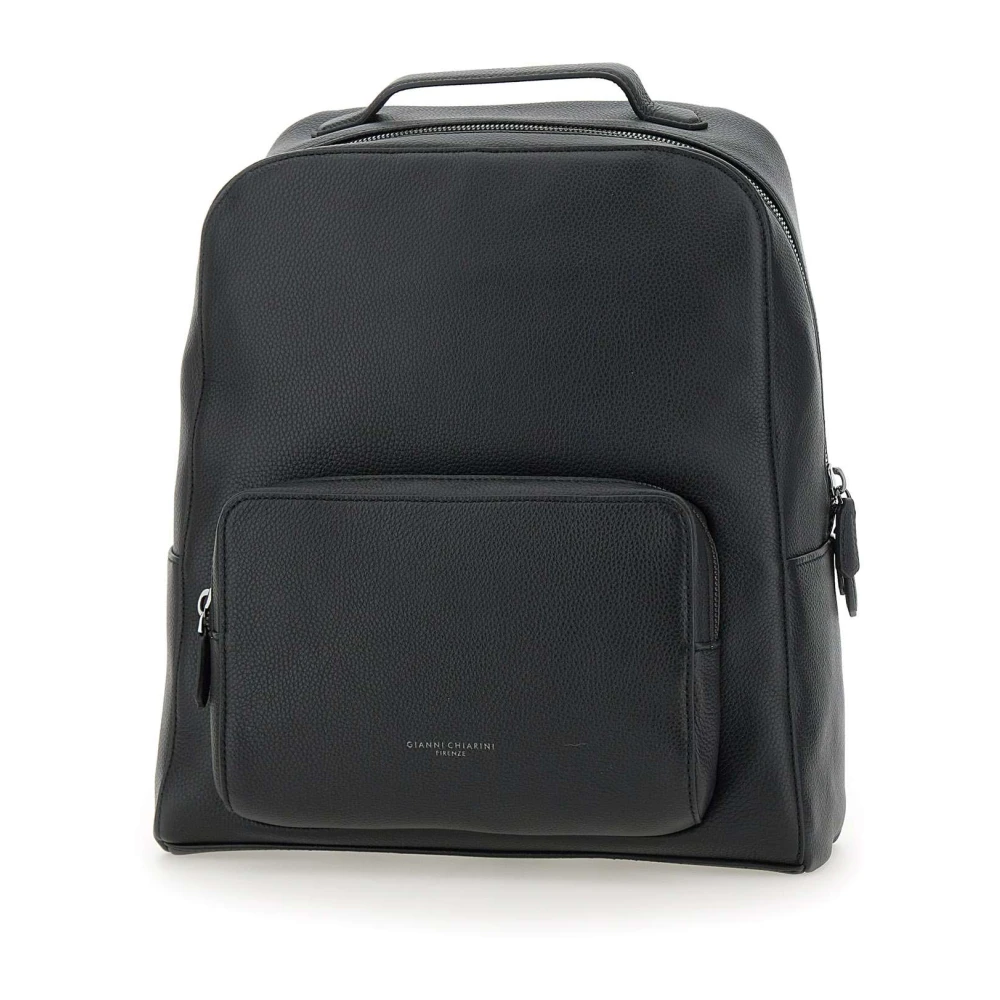 Gianni Chiarini Men's Black Florence Backpack