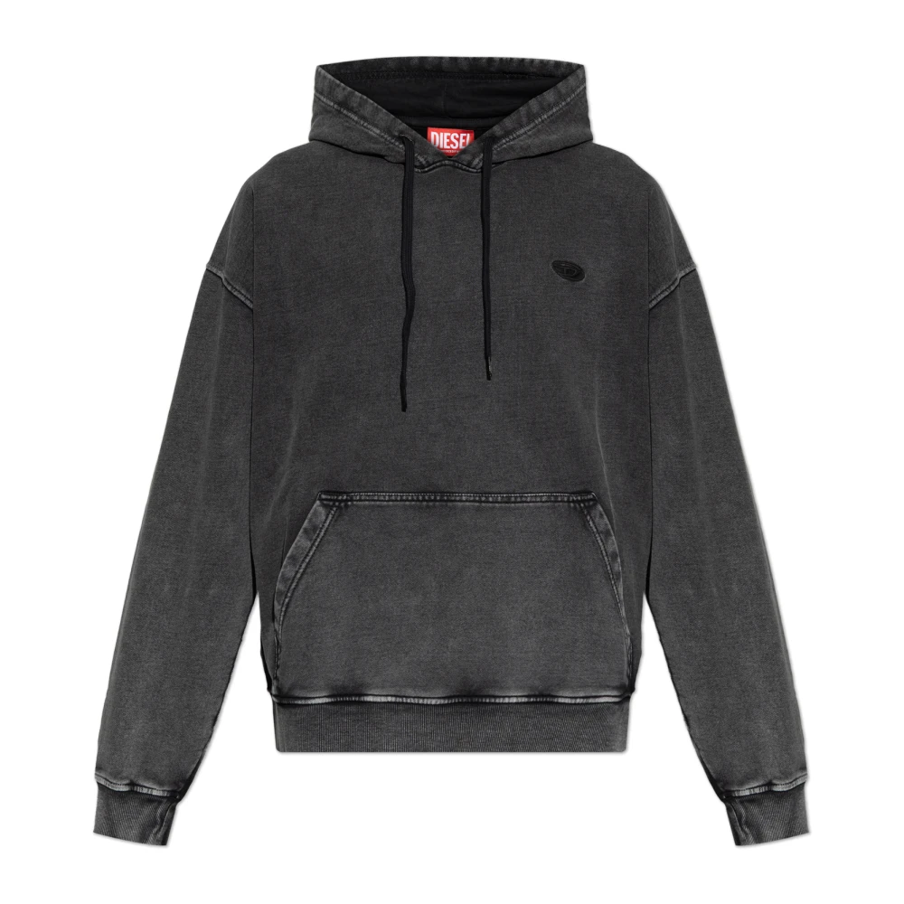 Diesel Uomo Grigio Felpe, L, New,