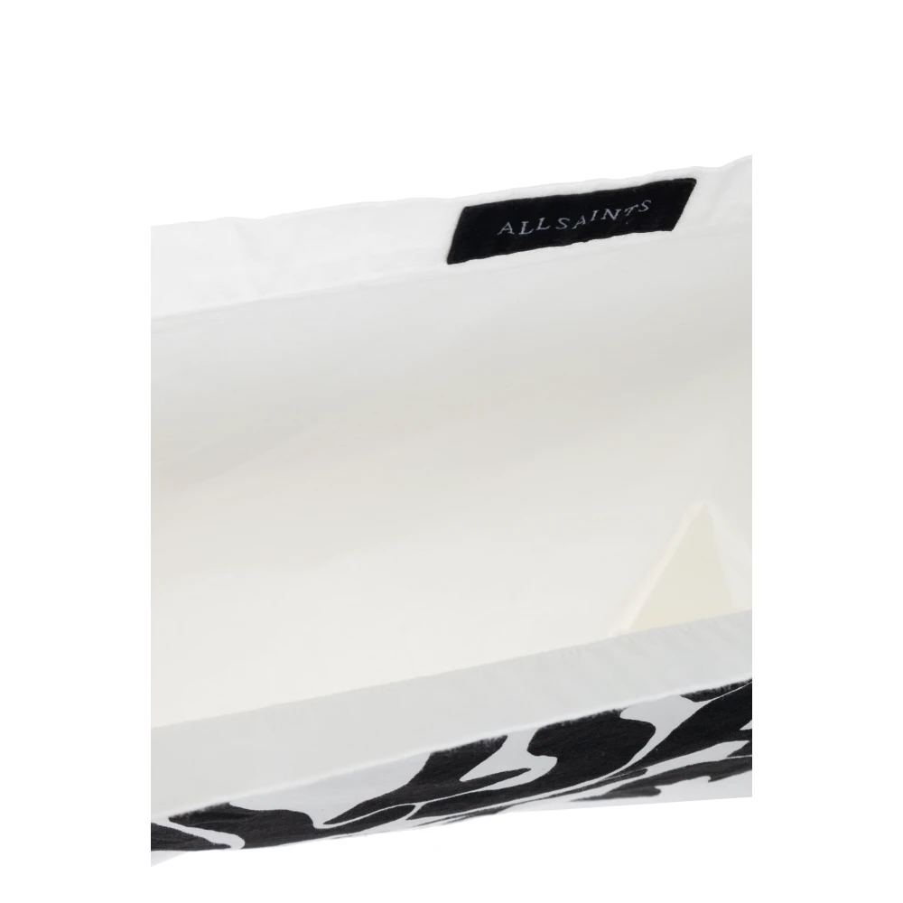 AllSaints Orlando Shopper Bag White Heren