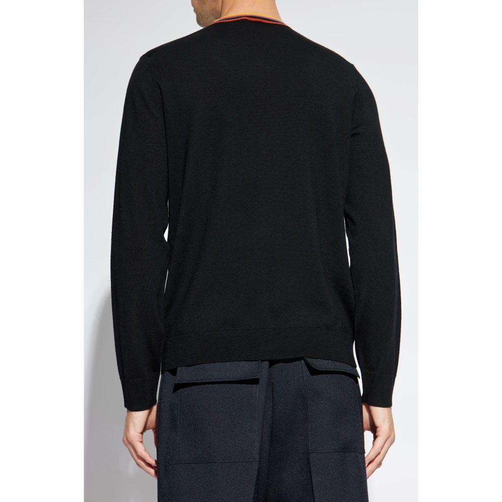 Paul Smith Wollen trui Black Heren