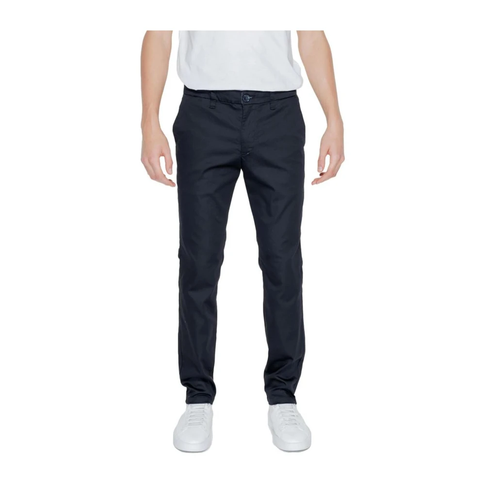 Armani Exchange Stretch Katoenmix Heren Jeans Collectie Black Heren