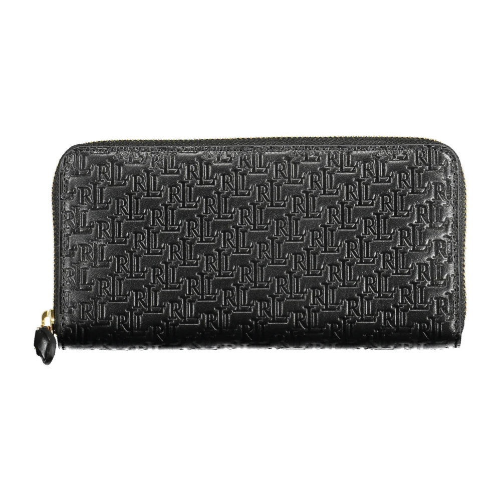 Ralph Lauren Women's Black 4-Compartment Wallet