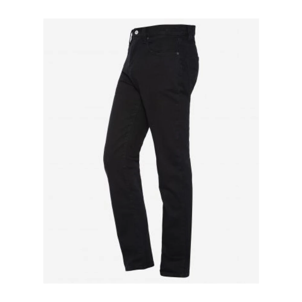 Schott NYC Rechte Pijp 100% Katoen Jeans Zwart Black Heren