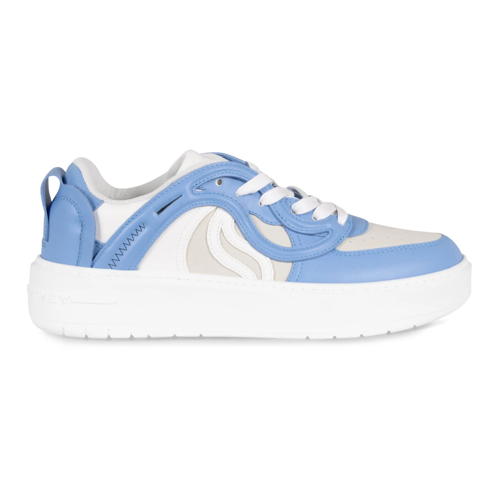 Stella McCartney Vegan Leather Sneakers Dames Schoenen Blauw