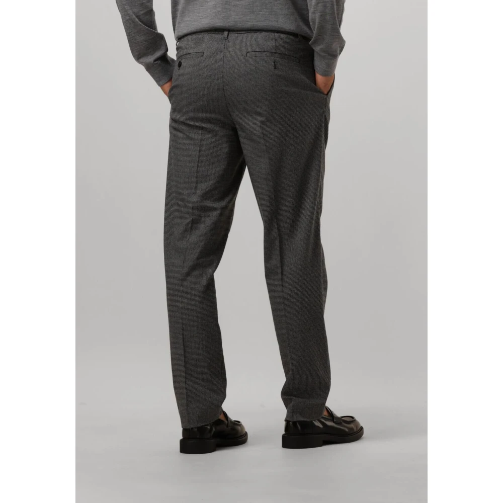 Selected Homme Moderne Tapered Plooibroek Gray Heren