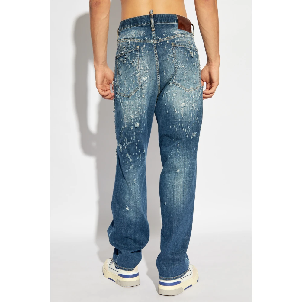 Dsquared2 Jeans Loose Blue Heren