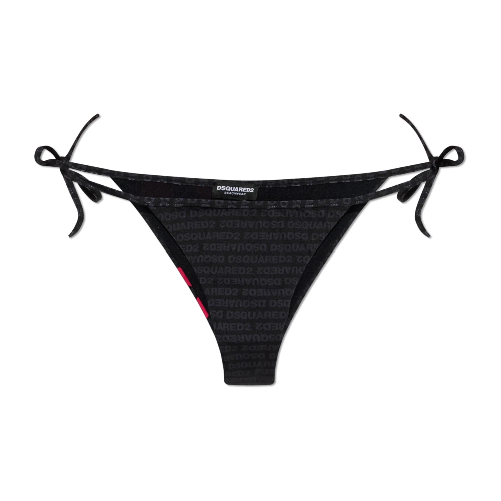 Dsquared2 Donna Nero - Bottom Of Swimsuit - Swimwear - M