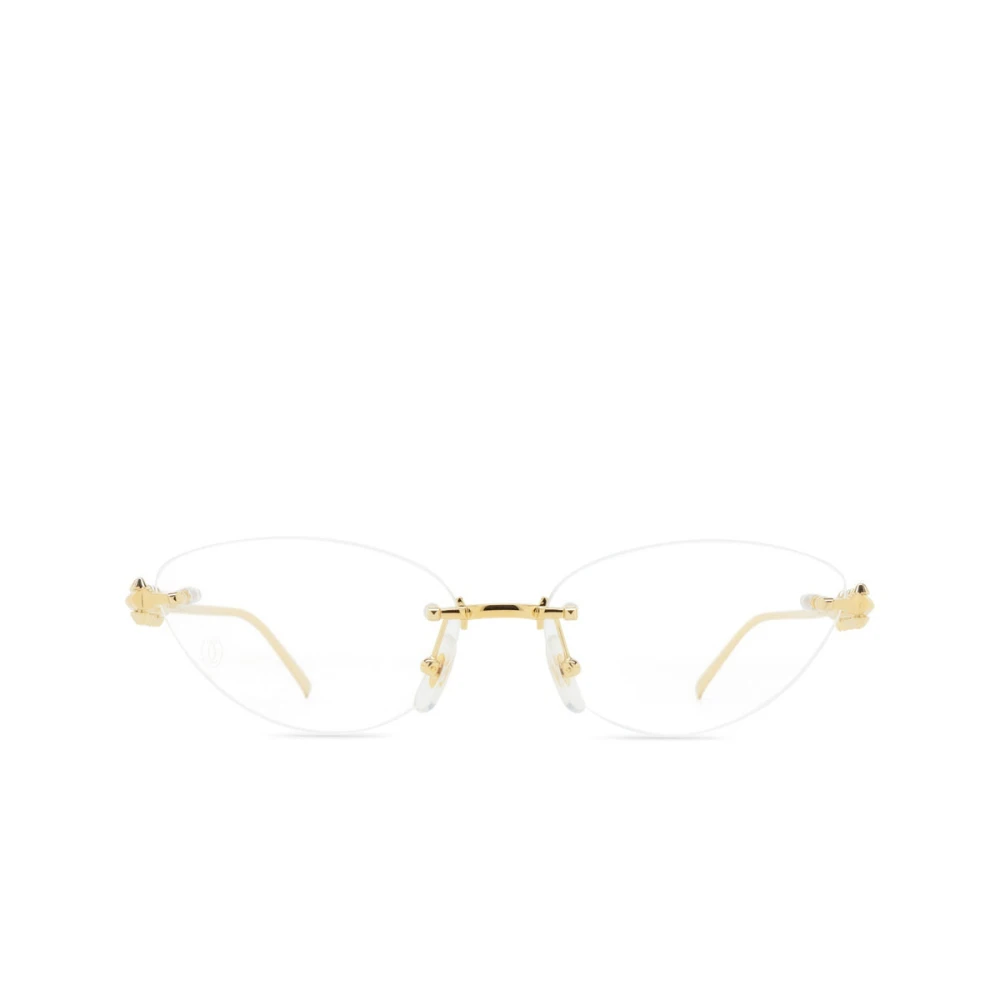 Cartier Women's Yellow Glasses, 57 Mm, Stylish Glasses