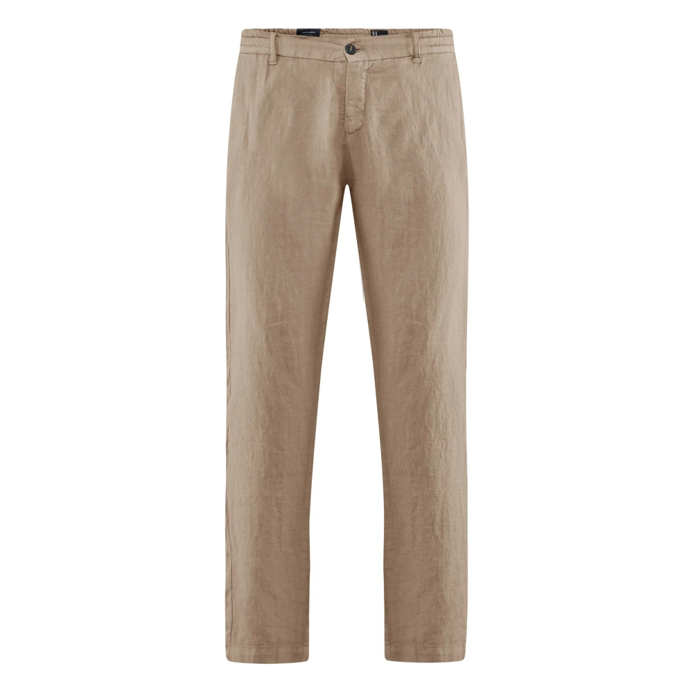 Bomboogie Uomo Beige Pantaloni, W36, New,