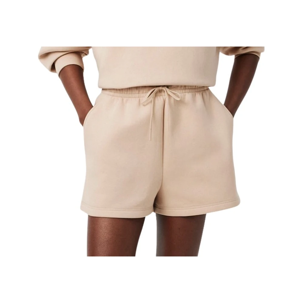 Lacoste Donna Beige Pantaloncini, M, New,