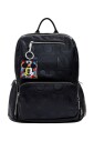 sac-a-dos-noir-avec-fermeture-eclair-composition-en-polyurethane