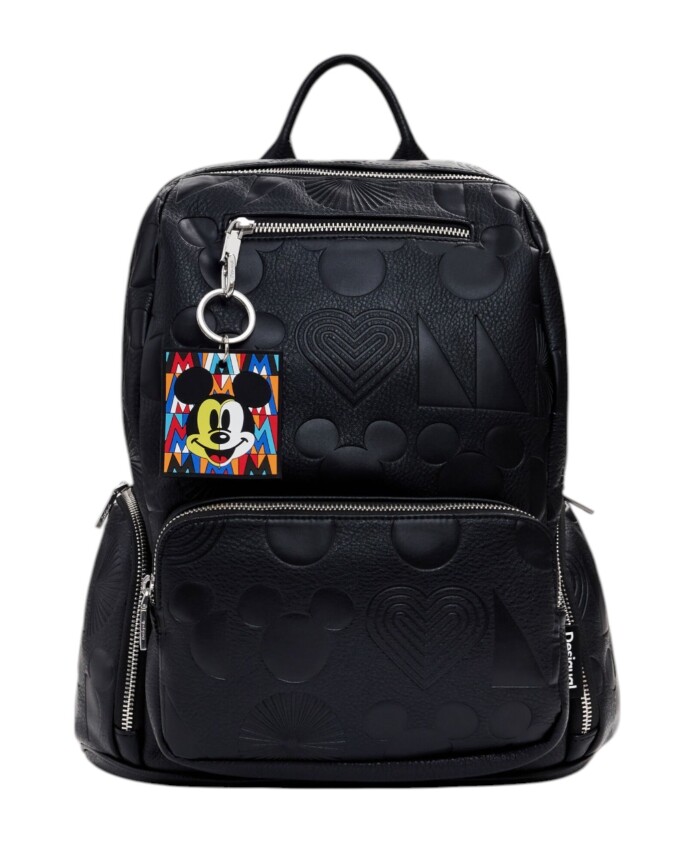 sac-a-dos-noir-avec-fermeture-eclair-composition-en-polyurethane