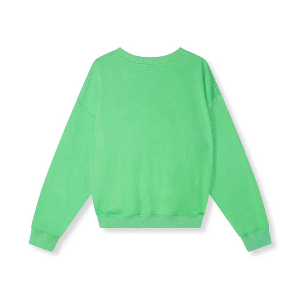 Refined Department Fayen Sweater Green Dames