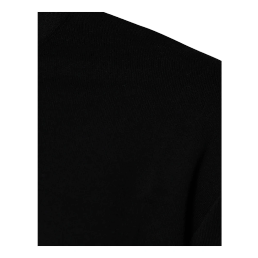 Versace Medusa Borduurwerk Crew Neck Sweater Black Heren
