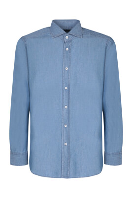 blue-shirt-for-men-stylish