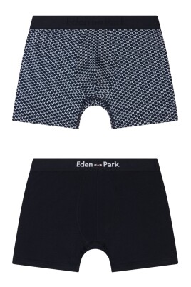 set-med-tva-enfargade-och-himmeltryckta-stretchiga-bomullsboxershorts