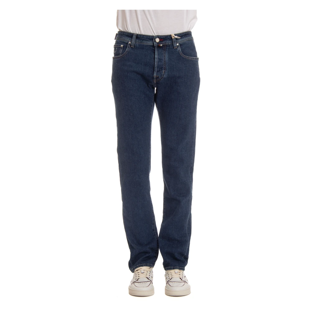 Jacob Cohën Luxe Denim Jeans Bard Fit Blue Heren