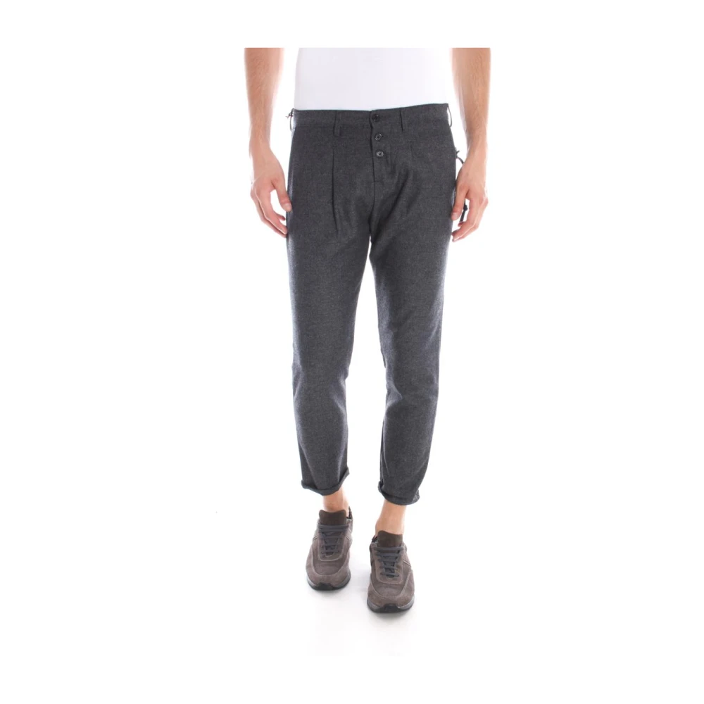 Trousers > Cropped Trousers - - Daniele Alessandrini - Modalova