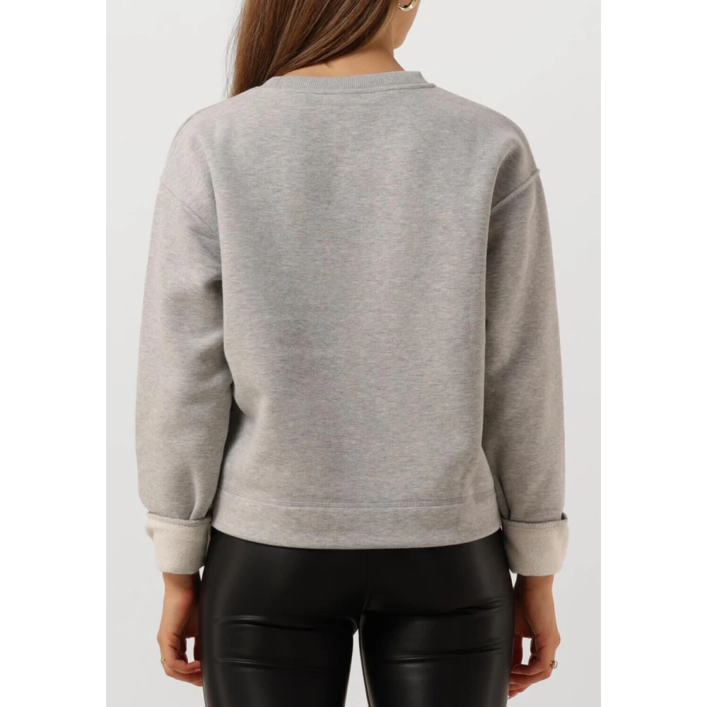 Moscow Logo Sweater Damesmode Gray Dames