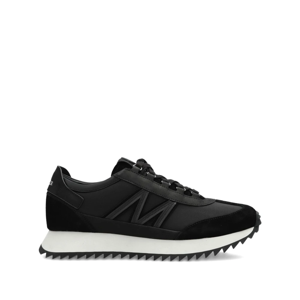Moncler Pacey2 Suède & Nubuck Sneakers Heren Schoenen Zwart