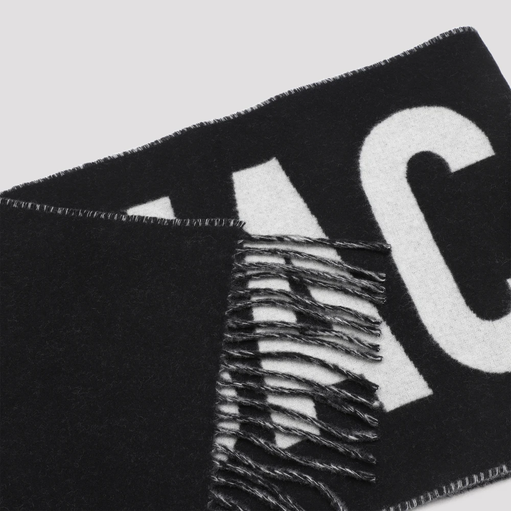Jacquemus Zwarte Sjaal Black Heren