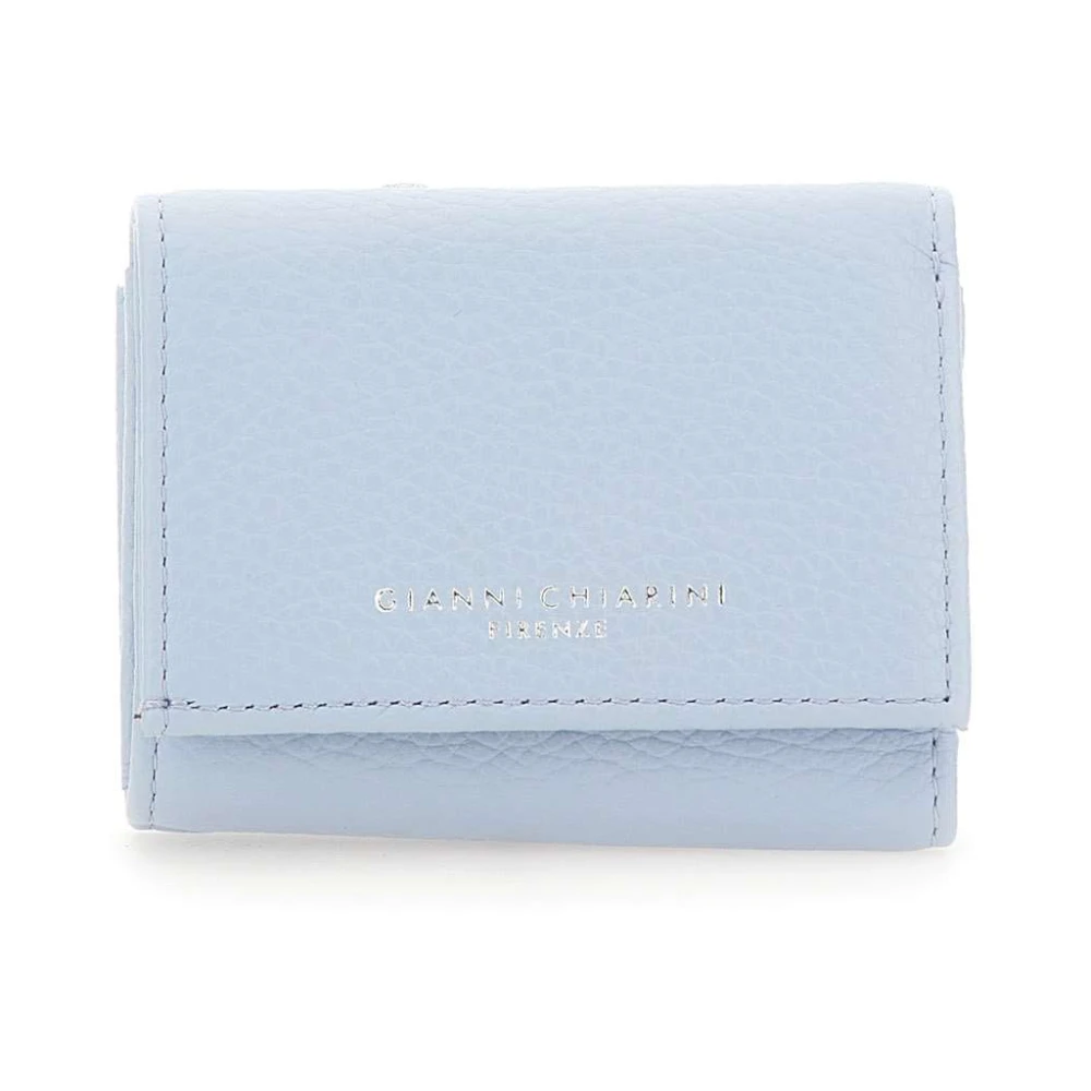 Gianni Chiarini Women's Blue Grain Wallet - Wallets & Cardholders - One Size - Accessories