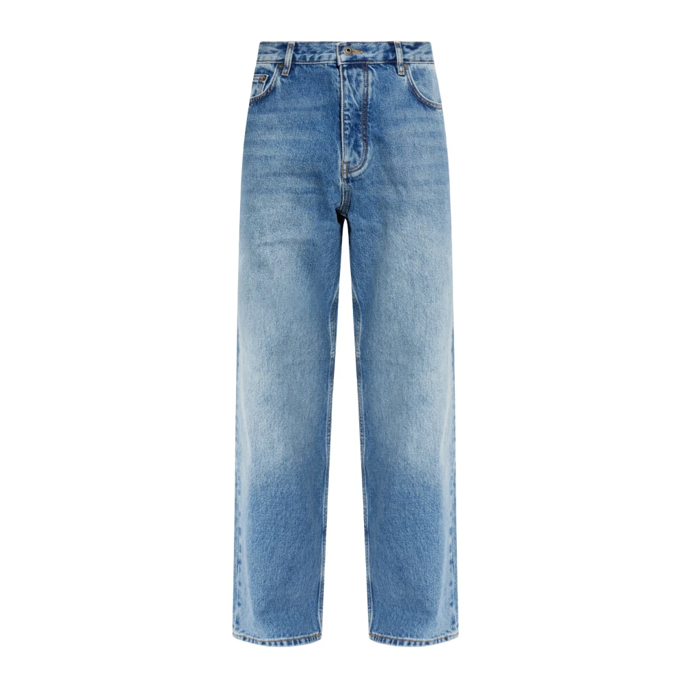 Off White Uomo Blu - Jeans Dritti - Jeans - W33