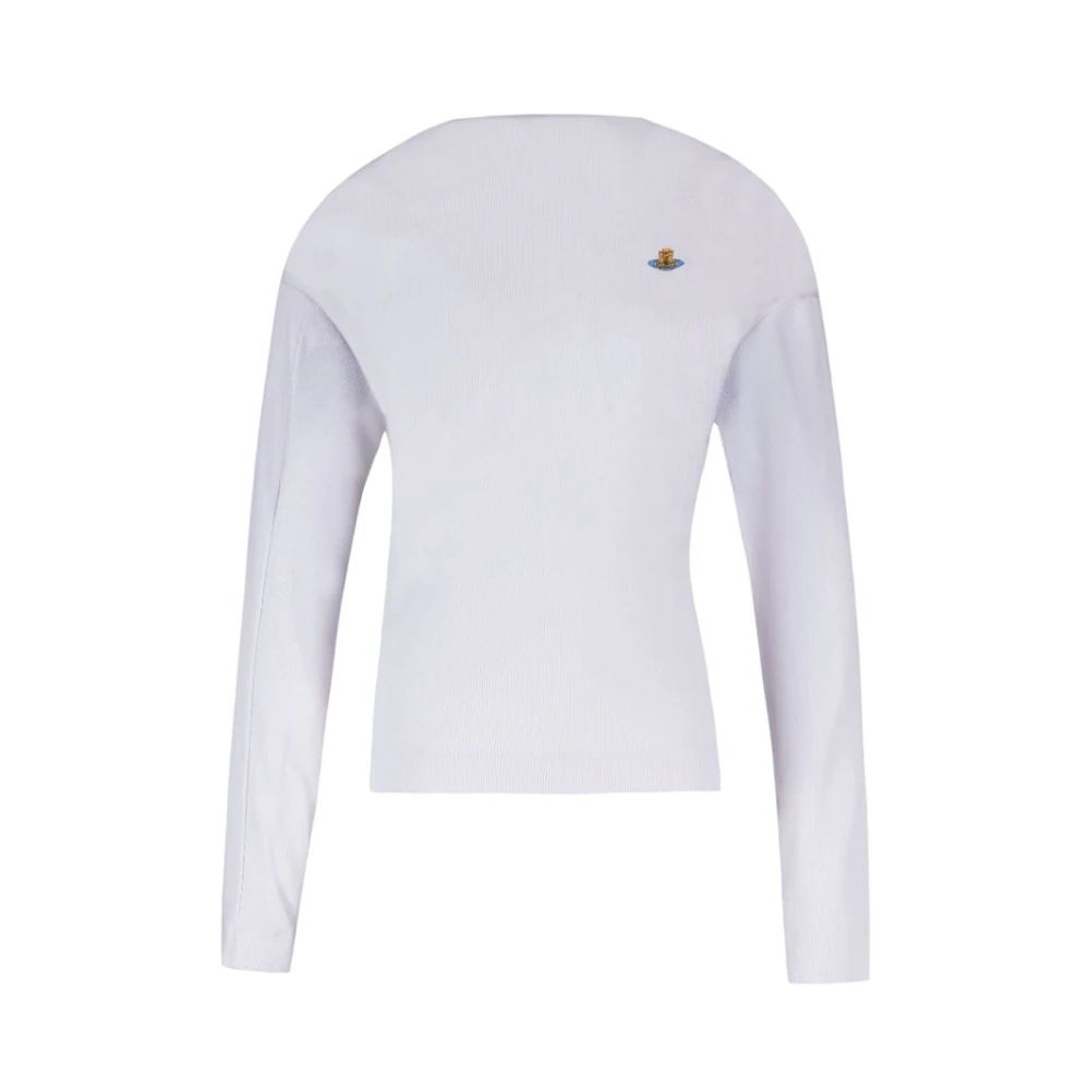 Vivienne Westwood Women's White Ls Hebo Top
