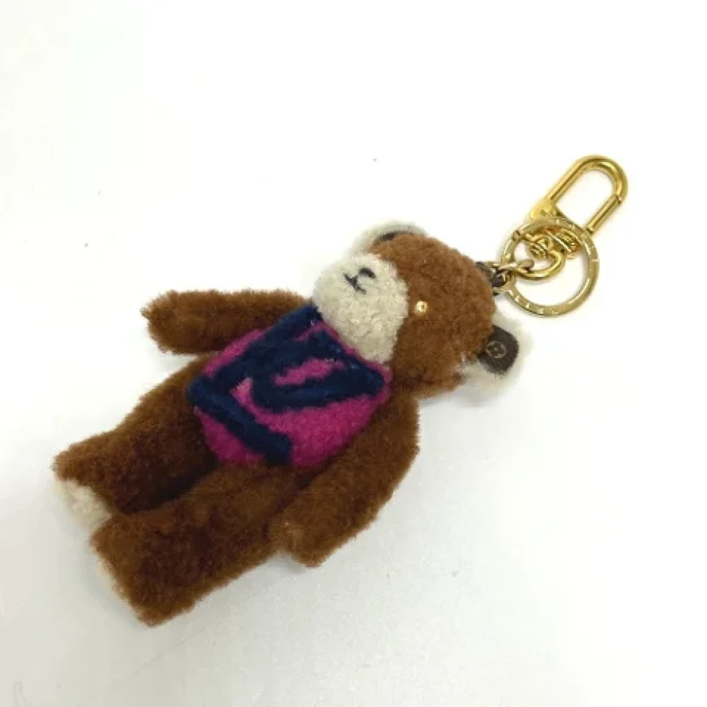 Louis Vuitton Vintage Pre-owned Fabric key-holders Brown Dames