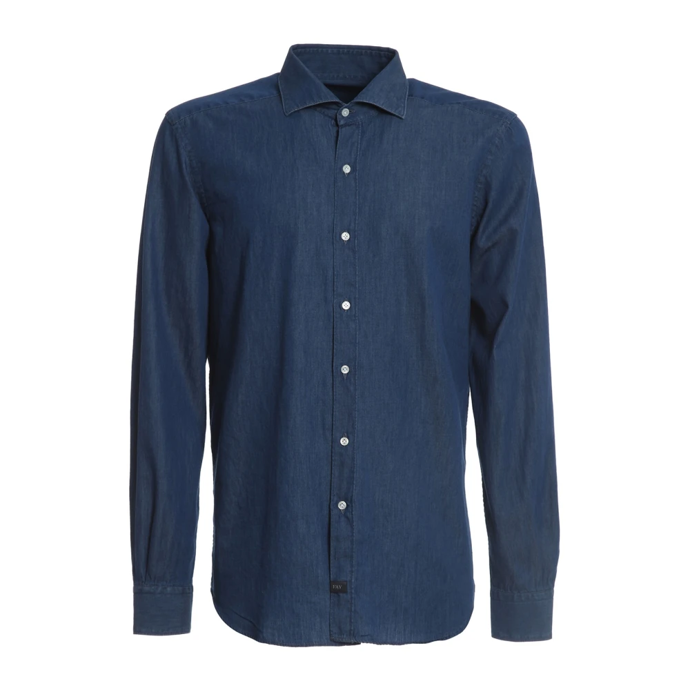 Shirts > Denim Shirts - - Fay - Modalova