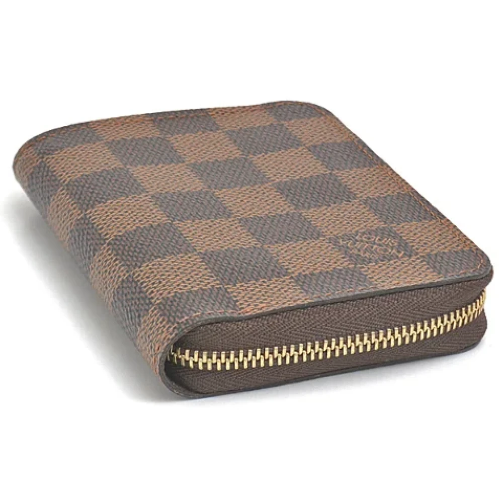 Louis Vuitton Vintage Pre-owned Canvas wallets Brown Heren