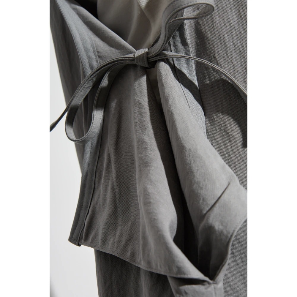 Y-3 Mouwloze jurk Gray Dames