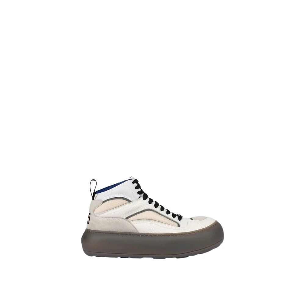 Moschino High-top Sneakers Heren Schoenen Beige