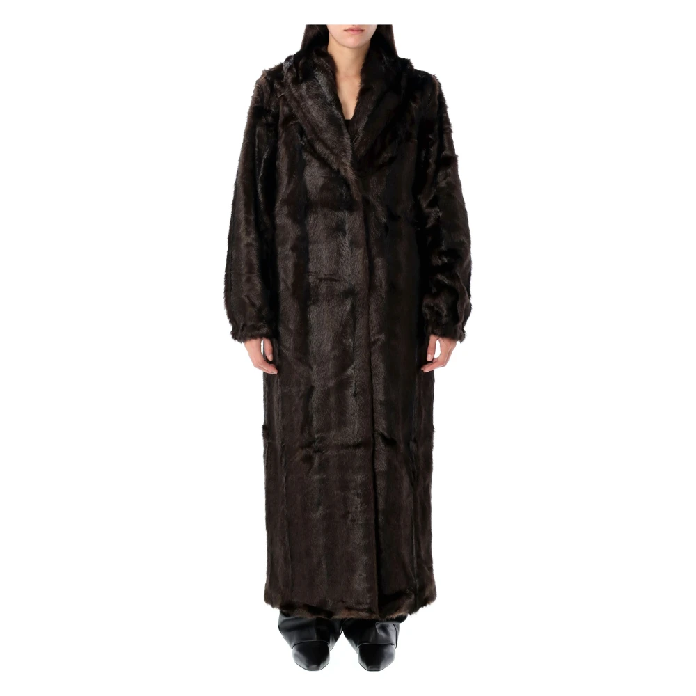 The Garment Vegan Bontjas Espresso Aw24 Brown Dames