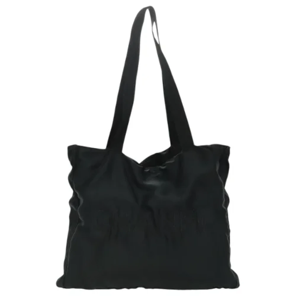 Chanel Vintage Pre-owned Silk chanel-bags Black Dames
