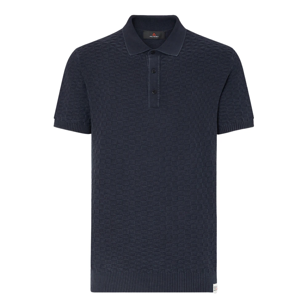 Peuterey Men's Blue Polo Shirts, M, Polo Shirt
