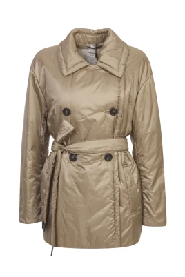 Kort Dubbelknäppt Cameluxe Trenchcoat