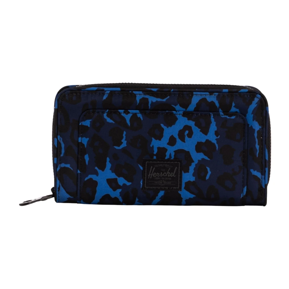 Herschel Unisex Portemonnees Cheetah Camo Blauw Blue Dames