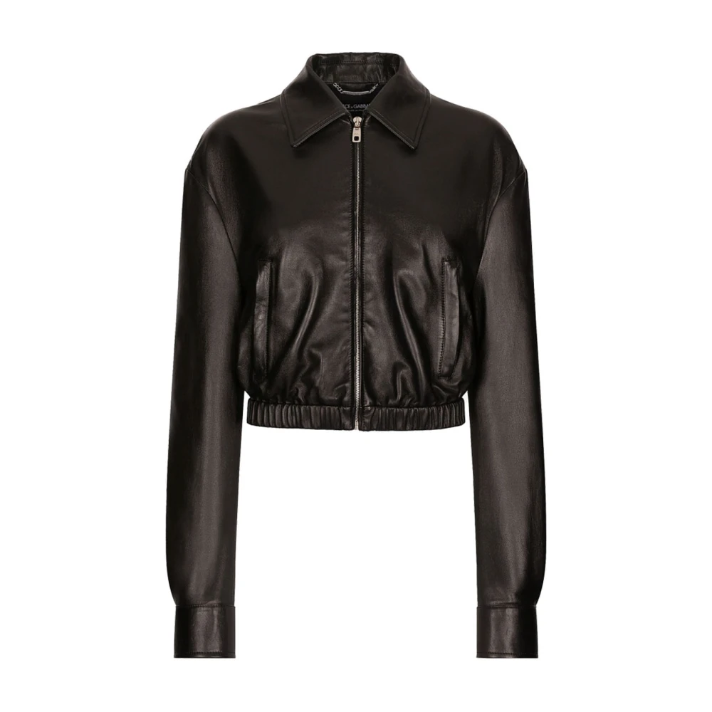 Dolce & Gabbana Stijlvolle Zwarte Jas voor Mannen Black Dames