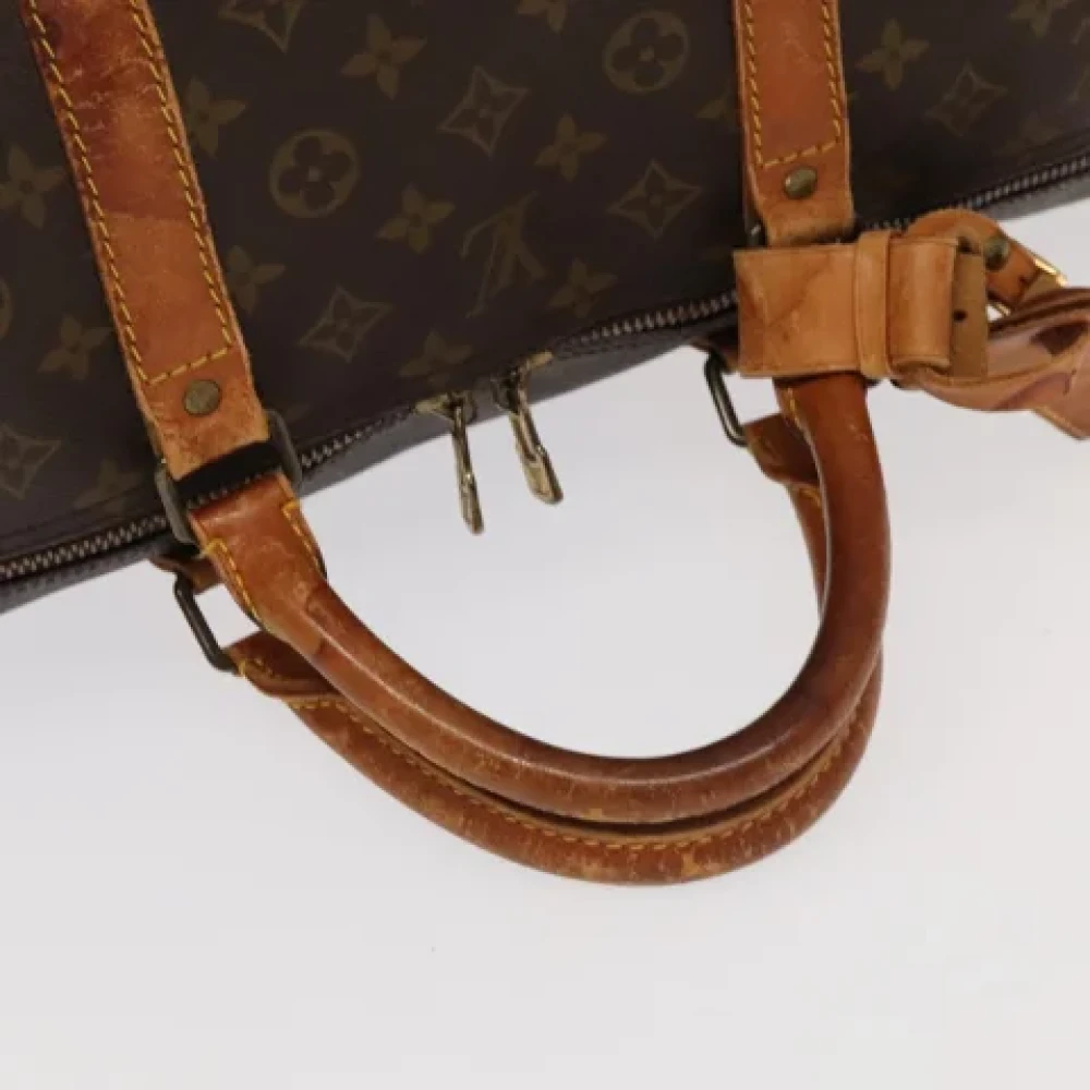 Louis Vuitton Vintage Pre-owned Canvas travel-bags Brown Dames